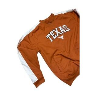 Texas Longhorns Pullover Jacket Adult Large Burnt Orange Knights Apparel UT